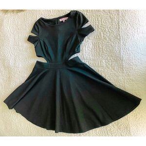 ASOS Black Dress with Cut Outs